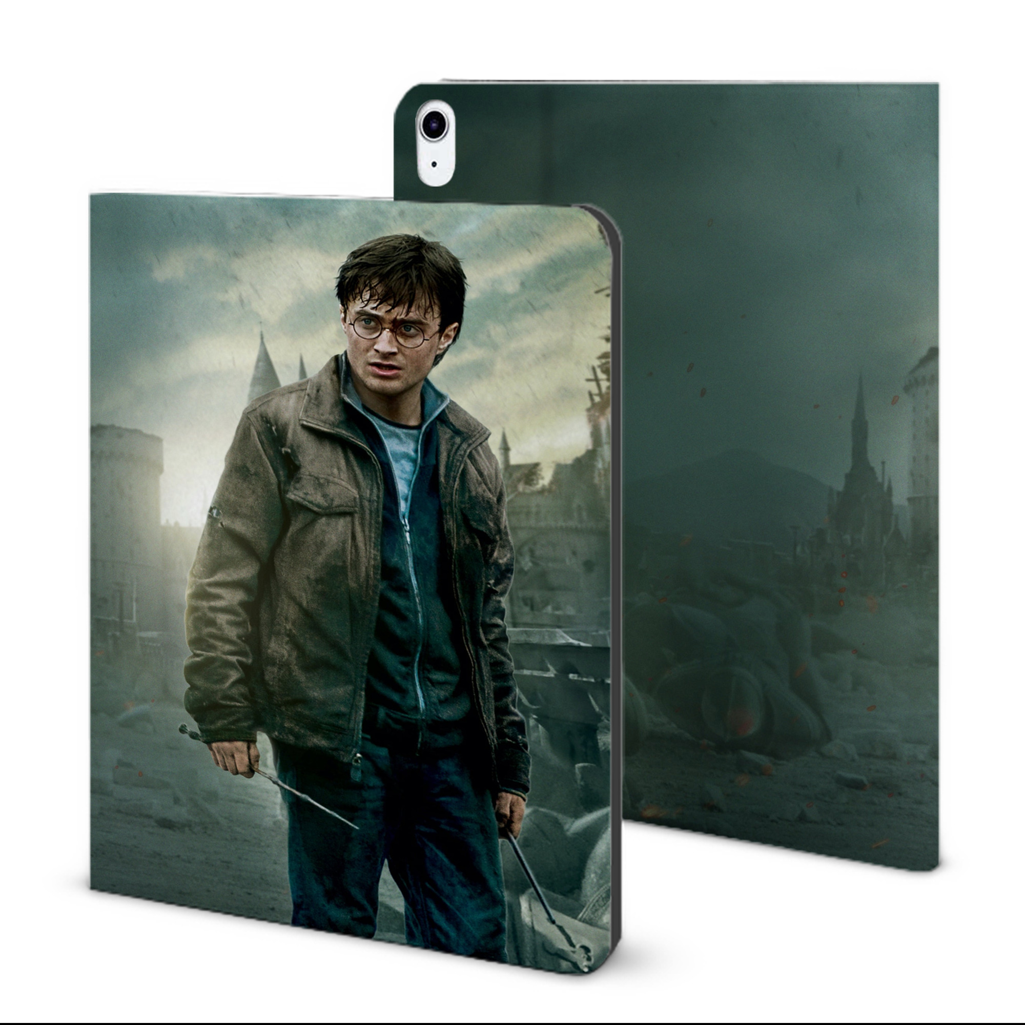 （画像用） Harry Potter ハリー・ポッターシリーズ IPad ケース ブック型 PUレザー TPU 耐衝撃 軽量 薄型 ペン収納なし 全面保護 IPad 各モデル対応